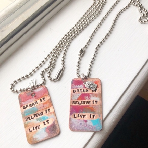 Kate Mesta Jewelry - Kate Mesta “Dream it Believe it Live it” necklace